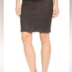 Current/Elliott NWT CURRENT ELLIOTT The Soho Coated Denim Zip Stiletto Pencil Mini Skirt 31 $295 Photo 2
