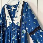 Matilda Jane  faux collar dress boho floral peasant twee size medium Photo 5