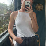 H&M  white high neck top Photo 0