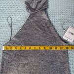 Free People NWT Koda Metallic Tank Top Womens XS Extra Small Shirt Asymmetrical Photo 6