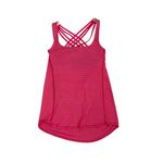 Lululemon  Free To Be Wild Pink Butteryfly Angel Tank Top Built in Bra Size 6 Photo 4