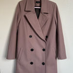 Topshop  Blush Pink Oversize coat size 6 Photo 0