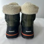Sorel Women's Green Explorer Carnival Winter Insulated Boots, Size 7, EUC Photo 5