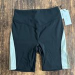 Alala  XS Black & Gold High Rise Bolt Bike Shorts Photo 0