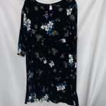 J. Jill WEAREVER COLLECTION WO SIZE XL PETITE Sheath Dress BLACK FLORAL CLEAN Photo 5