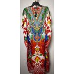 Kaftan Dresses for Women Beach Coverups, One Size Kaftans for Loungewear & Swim Photo 2