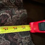 First Option Too Vintage Paisley Design Pleaded Sz XL Elastic Waist Runs… Photo 9