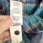 Jachs Girlfriend  Blue Plaid Shirt Dress/Tunic - Size: Medium Photo 6