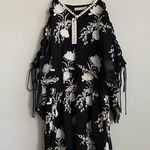 Alice + Olivia NEW  Holden Embroidered Cold-Shoulder Mini Dress Photo 8