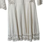 Free People  ‘To the Point’ White Lace Mini Dress Size M Photo 6