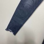 Levi's Denim Jeans 721 High Rise Skinny Jeans Black Denim Raw Hem Size 28 Photo 9