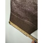 Madewell Slim Emmett Wide-Leg Crop Pants Metallic Bronze Size 25 NWT Holidays Photo 9