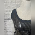 J.Crew Sequin Tank, slate grey blue sequin tank xs Photo 1