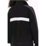 Free People  FP Movement Women's Large Black Stripe High Jump Full Zip Jacket Photo 3
