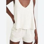 NWT Monrow Supersoft Tank Romper in Ash Size XS Gray Photo 0