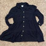 Mud Pie  Black Button-Up Dress Photo 0