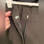 Etiquette Boutique Paperbag High Rise Stretch Rayon Pants Small Ankle Long Black Photo 4