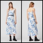 ALLSAINTS 💕💕 Tierney Silk Blend Satin Slip Dress Photo 13