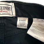 Basic Equipment Jeans Vintage High Rise Mom Jeans Black 100% Cotton Size 8 Short Photo 2