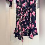 Birdy Grey Floral Navy and Pink Getting Ready Robe Size XL/XXL Photo 11