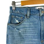 Paige  Sarah Slim Crop Jeans Starstruck Destructed High Rise Size 27 Distressed Photo 2