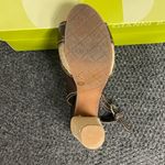 Gianni Bini  Brown Espadrille Heels Slingback Womens Size 6 Platform Photo 3