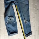 Levi's Signature Levi Strauss Heritage Boyfriend Jeans Blue Denim Cuff 14 W32 Distress Photo 10