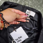 by the way. Lace-Up Mesh Skirt Photo 4