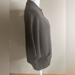 Coldwater Creek  metallic brown cardigan one button cape XL Photo 4