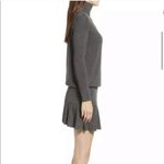 Anthropologie  Bailey 44 Anastasia Ruffle Hem Sweater Dress Gray Womens S…‎ Photo 1