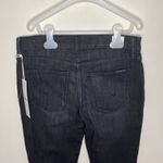 Hudson Jeans Natalie Cora Mid-Rise Super Skinny Ankle Jeans in black size 26 Photo 97