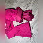 Halfdays Carson Bib Pant | 1X NWT Pink Photo 11