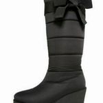 Kate Spade Cagney Quilted Bow Wedge Boots Photo 0