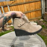 Eileen Fisher  Tinker‎ Suede Wedge 
 Boots/Booties Size 9.5 Photo 6