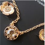 Coach Tea Rose Necklace and Earring Set Photo 9