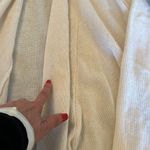 Calypso St. Barth  cashmere sweater ivory open front large L Photo 3