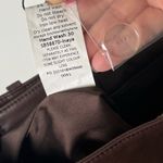 House Of CB Inaya Dark Brown Stretch Vegan Leather Trousers XS Photo 4