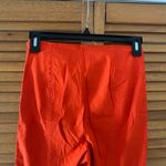 Maeve By Anthropologie Women’s Orange Cropped Linen Stretchy Pull-On Pants Sz 0 Photo 4