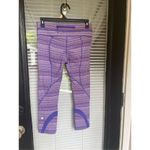 Lululemon Inspire Crop ll Capri leggings Space Dye Purple 6 Photo 9