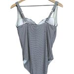Bond Eye Bond-Eye Australia Navy & White Striped One Piece Swimsuit D/DD Size 10 Photo 4