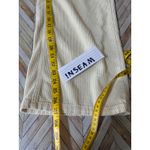BDG  Urban Outfitters High Rise Wide Leg Corduroy Pants Size 27 Cream Retro Fall Photo 6