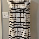 MM.LaFleur  black, white & brown sleeveless tunic. Medium. Photo 0