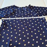 PaperMoon  Stitch Fix Womens Size Small Navy Blue Larie Crew Neck Blouse Bell NEW Photo 4