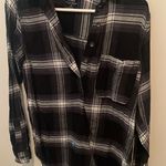 Abercrombie & Fitch  black and white flannel  Photo 0