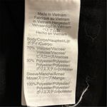 J.Crew  Women's Black Square Neck Blouse Plaid Sleeves Size S Photo 7