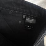 GRLFRND  Black Boot Cut Jeans low rise Slim Boot with Slit The Hailey Coated 28 Photo 6