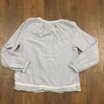 Lucky Brand  long sleeve mini striped peasant top Photo 7