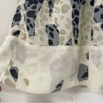CAbi  Grey & Cream Spotted Pull On Mini Skirt Womens S Polka Dot Preppy Casual Photo 13