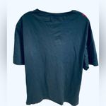 Emporio Armani Abstract Floral Satin Cotton Blend Shirt Size M Rare Print EUC Photo 5