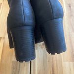 Kelly & Katie  Black Block Heel Ankle Boots Women’s 8.5M Photo 5